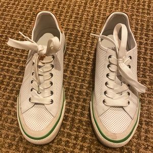 Rag and Bone Leather Colorblock Pattern Sneaker